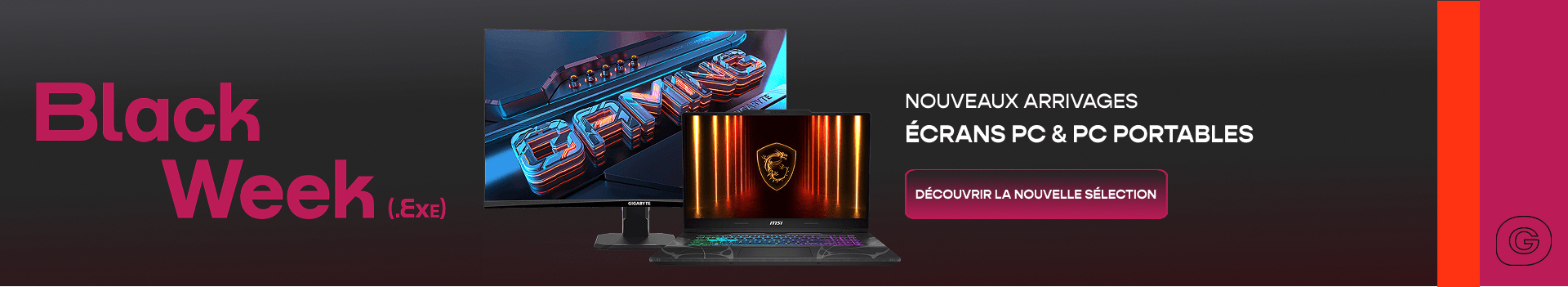 Nouvel arrivage - jusqu'au 25/11